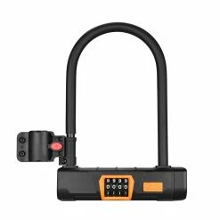 Bicycle U Lock Anti-theft Heavy Duty Bike Password Lock Alloy Bike Safety Tool for Bikes, Motorcycles, Scooters