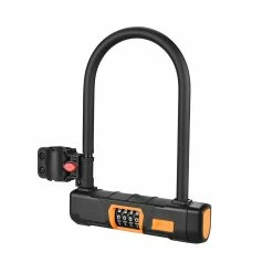 Bicycle U Lock Anti-theft Heavy Duty Bike Password Lock Alloy Bike Safety Tool for Bikes, Motorcycles, Scooters -CN Sports & Outdoors Sales Bicycle U Lock Anti theft Heavy Duty Bike Password Lock 518203 3