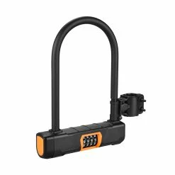 Bicycle U Lock Anti-theft Heavy Duty Bike Password Lock Alloy Bike Safety Tool for Bikes, Motorcycles, Scooters -CN Sports & Outdoors Sales Bicycle U Lock Anti theft Heavy Duty Bike Password Lock 518203 4