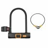 Bicycle U Lock with 1.2m Cable Anti-theft Heavy Duty Bike Password Lock Alloy for E-bikes, Motorcycles, Scooters