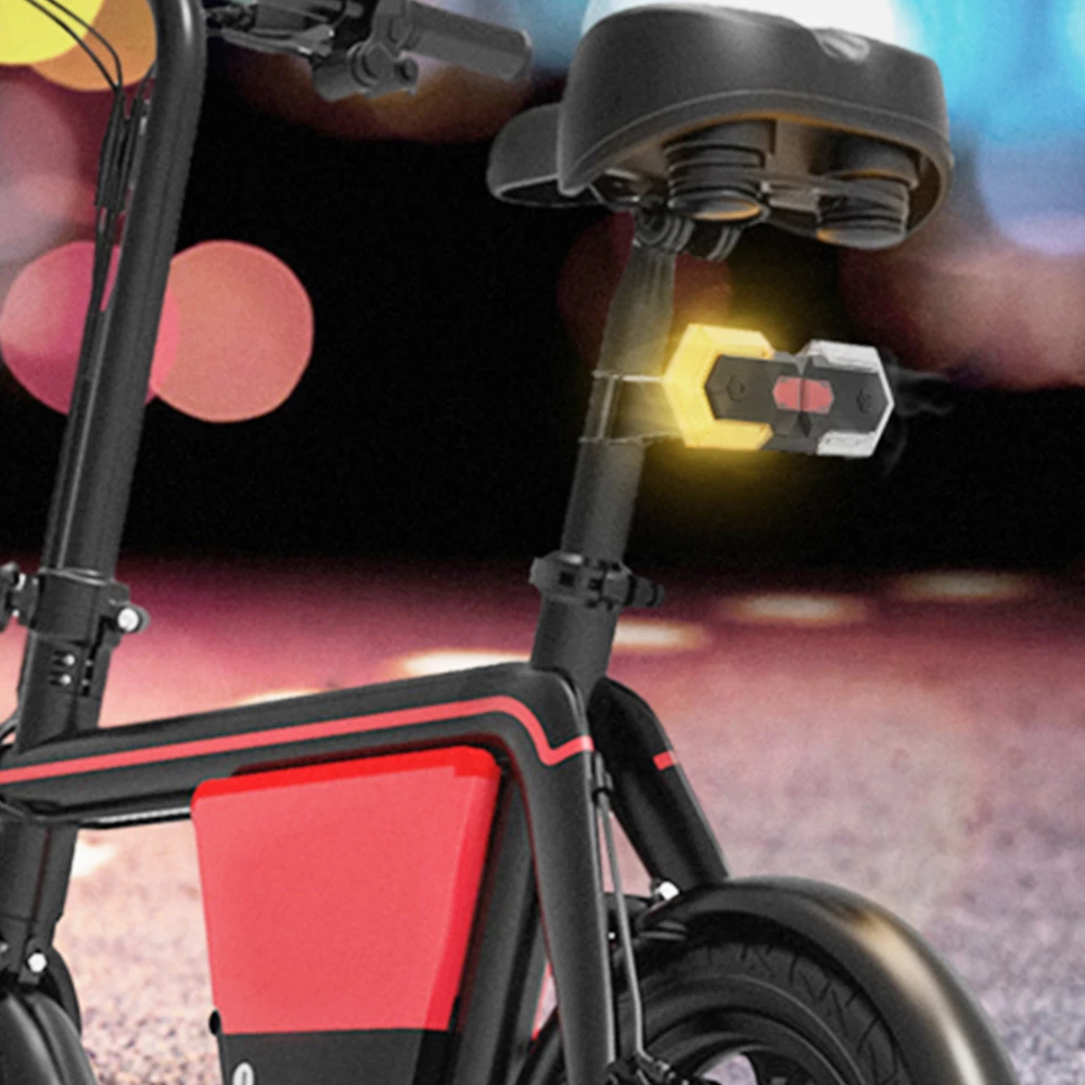 Cycling Wireless Turning Signal Light Visible Day and Night USB Charging for Bike, Electric Bycicle and Scooter 2 Cycling Wireless Turning Signal Light Visible Day and Night USB Charging for Bike, Electric Bycicle and Scooter - Image 2