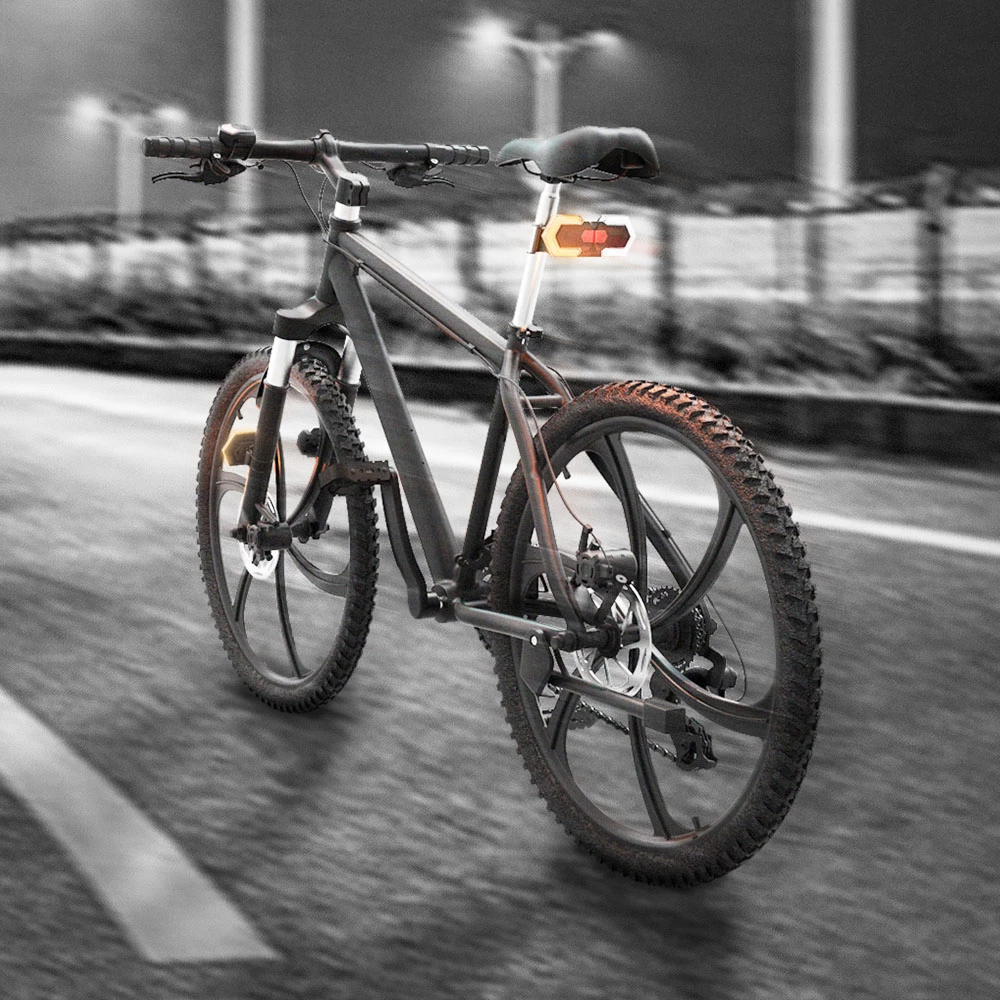 Cycling Wireless Turning Signal Light Visible Day and Night USB Charging for Bike, Electric Bycicle and Scooter 3 Cycling Wireless Turning Signal Light Visible Day and Night USB Charging for Bike, Electric Bycicle and Scooter - Image 3