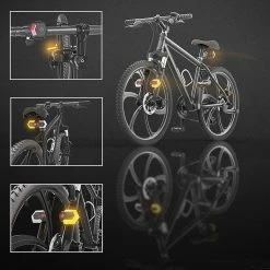 Cycling Wireless Turning Signal Light Visible Day and Night USB Charging for Bike, Electric Bycicle and Scooter 9 Cycling Wireless Turning Signal Light Visible Day and Night USB Charging for Bike, Electric Bycicle and Scooter -CN Sports & Outdoors Sales Cycling Wireless Turning Signal Light for Bycicle and Scooter 498284 3