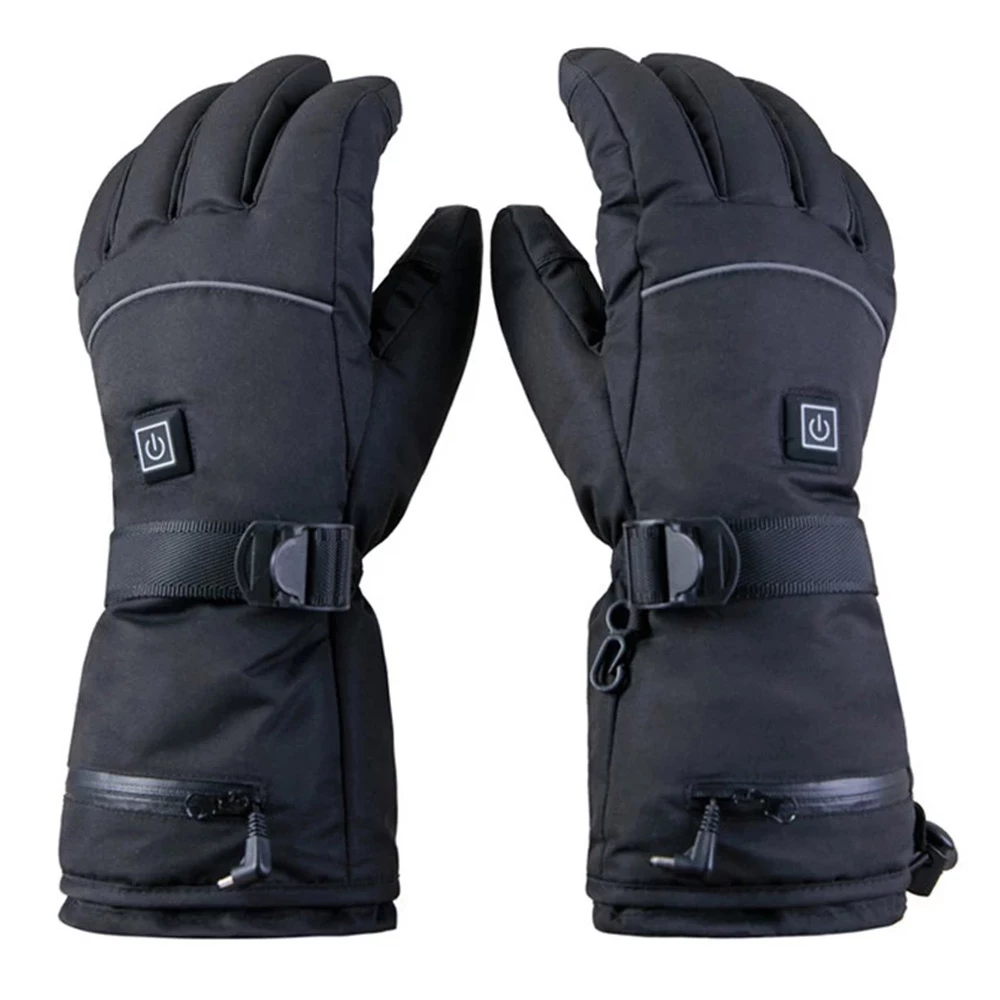 Electric Heating Gloves for Skating, Cycling Outdoor Activities, Rechargeable Thickened Gloves 5V 4000mAh Battery 1 Electric Heating Gloves for Skating, Cycling Outdoor Activities, Rechargeable Thickened Gloves 5V 4000mAh Battery