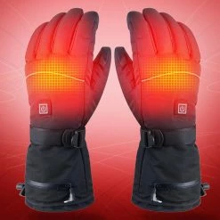 Electric Heating Gloves for Skating, Cycling Outdoor Activities, Rechargeable Thickened Gloves 5V 4000mAh Battery 9 Electric Heating Gloves for Skating, Cycling Outdoor Activities, Rechargeable Thickened Gloves 5V 4000mAh Battery -CN Sports & Outdoors Sales Electric Heating Gloves for Skating Cycling Outdoor Activities 518163 4