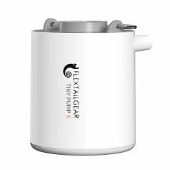 FLEXTAILGEAR Tiny Pump X 3 in 1 Air Pump, Air Compressor with LED Light Portable - Grey