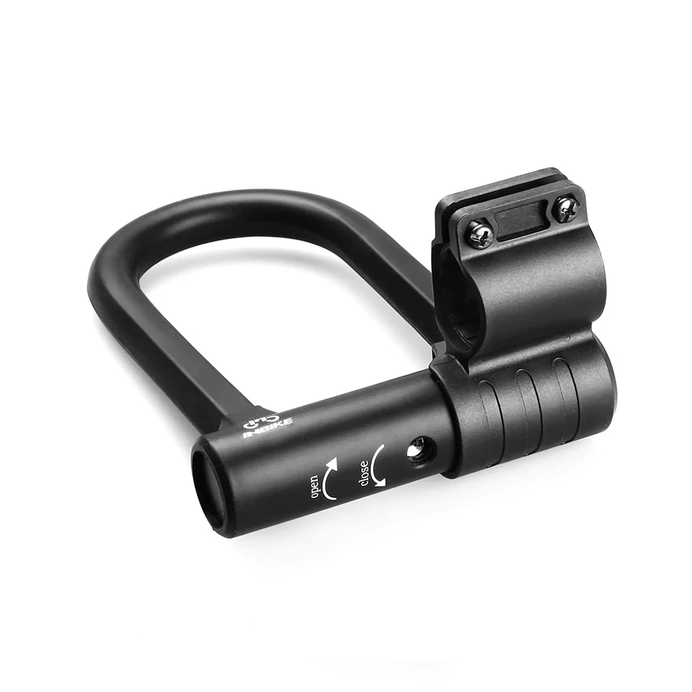 INBIKE UL319A Bike U Lock Anti Theft Bike Lock Heavy Duty Anti-shear Lock and Mounting Bracket with Keys 5 INBIKE UL319A Bike U Lock Anti Theft Bike Lock Heavy Duty Anti-shear Lock and Mounting Bracket with Keys - Image 5