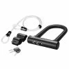 INBIKE UL319A Bike U Lock with Cable Anti Theft Bike Lock Heavy Duty Anti-shear Lock and Mounting Bracket with Keys