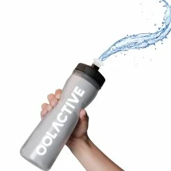 OOLACTIVE 20oz Bike Water Bottle Cycling Squeeze Bottle 600ml - Grey 9 OOLACTIVE 20oz Bike Water Bottle Cycling Squeeze Bottle 600ml - Grey -CN Sports & Outdoors Sales OOLACTIVE 24oz Bike Water Bottle Cycling Squeeze Bottle 513540 3