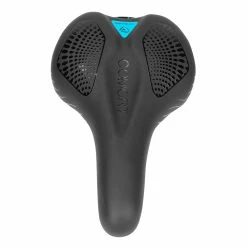 OOLACTIVE Bicycle Saddle Bike Seat Black & Blue -CN Sports & Outdoors Sales OOLACTIVE Bicycle Saddle Bike Seat Black Blue 517130 2
