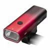 ROCKBROS Bicycle Light 600 Lumen 2600mAh Bike Headlight 5 Lightning Modes 200m Long Shot - Black and Red Gradient