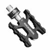 ROCKBROS Bicycle Pedals Quick Release CNC Rainproof Seal Bearing 6.1cm Widened Non-slip Chrome Molybdenum Bike Pedal