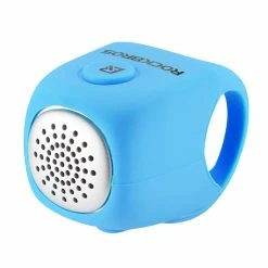 ROCKBROS Electric Cycling Bell 90 dB Horn Rainproof Bicycle Handlebar Silica Gel Shell Ring Bike Bell - Blue