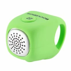 ROCKBROS Electric Cycling Bell 90 dB Horn Rainproof Bicycle Handlebar Silica Gel Shell Ring Bike Bell - Green
