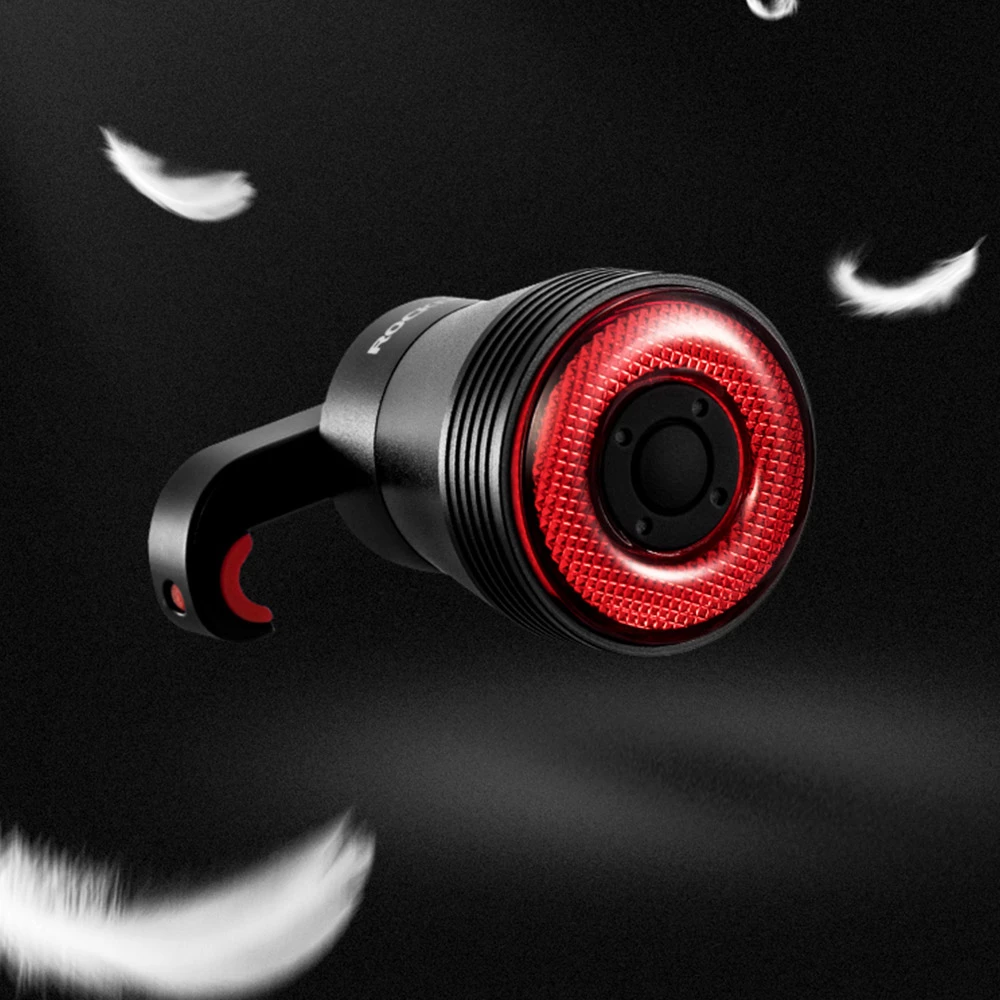 ROCKBROS Q5 Bike Light Smart Sensor LED Light IPX6 Waterproof 4 Flash Modes Taillight - Double Bracket 5 ROCKBROS Q5 Bike Light Smart Sensor LED Light IPX6 Waterproof 4 Flash Modes Taillight - Double Bracket - Image 5