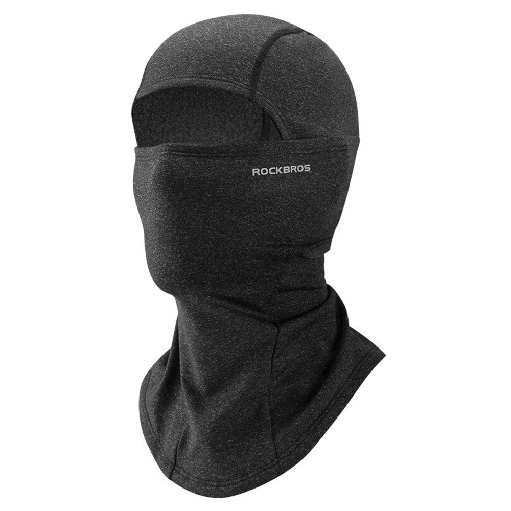 ROCKBROS Snowboard Face Mask Windproof Warm Outdoor Thermal Fleece Ski Mask Breathable Unisex for Camping, Skiing - Deep Grey 1 ROCKBROS Snowboard Face Mask Windproof Warm Outdoor Thermal Fleece Ski Mask Breathable Unisex for Camping, Skiing - Deep Grey