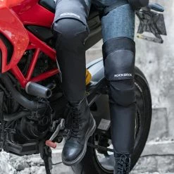 ROCKBROS Winter Motorcycle Knee Pad Anti-collision Motor Biker Kneepad Windproof Thermal Moto Cross Riding Protection -CN Sports & Outdoors Sales ROCKBROS Winter Motorcycle Knee Pads Anti collision Motor Biker 518169 3