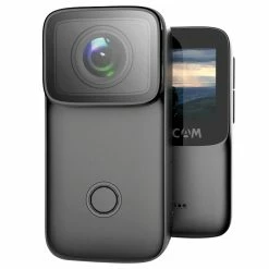 SJCAM C200 Sports & Action Camera, 4K/24FPS, Waterproof 5M, 6-Axis Gyro Stabilizer, Remote Control - Black 6 SJCAM C200 Sports & Action Camera, 4K/24FPS, Waterproof 5M, 6-Axis Gyro Stabilizer, Remote Control - Black -CN Sports & Outdoors Sales SJCAM C200 Sports Action Camera 4K 24FPS Black 501168 2