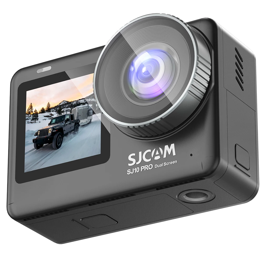 SJCAM SJ10 Pro Sports & Action Camera, 2.33''+1.3'' Dual Screen 4K/60FPS, Waterproof up to 5m, 6-AXIS GYRO Stabilization 2 SJCAM SJ10 Pro Sports & Action Camera, 2.33''+1.3'' Dual Screen 4K/60FPS, Waterproof up to 5m, 6-AXIS GYRO Stabilization - Image 2