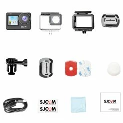 SJCAM SJ10 Pro Sports & Action Camera, 2.33''+1.3'' Dual Screen 4K/60FPS, Waterproof up to 5m, 6-AXIS GYRO Stabilization 11 SJCAM SJ10 Pro Sports & Action Camera, 2.33''+1.3'' Dual Screen 4K/60FPS, Waterproof up to 5m, 6-AXIS GYRO Stabilization -CN Sports & Outdoors Sales SJCAM SJ0 Pro Sports Action Camera 2 33 1 3 Dual Screen 501158 5