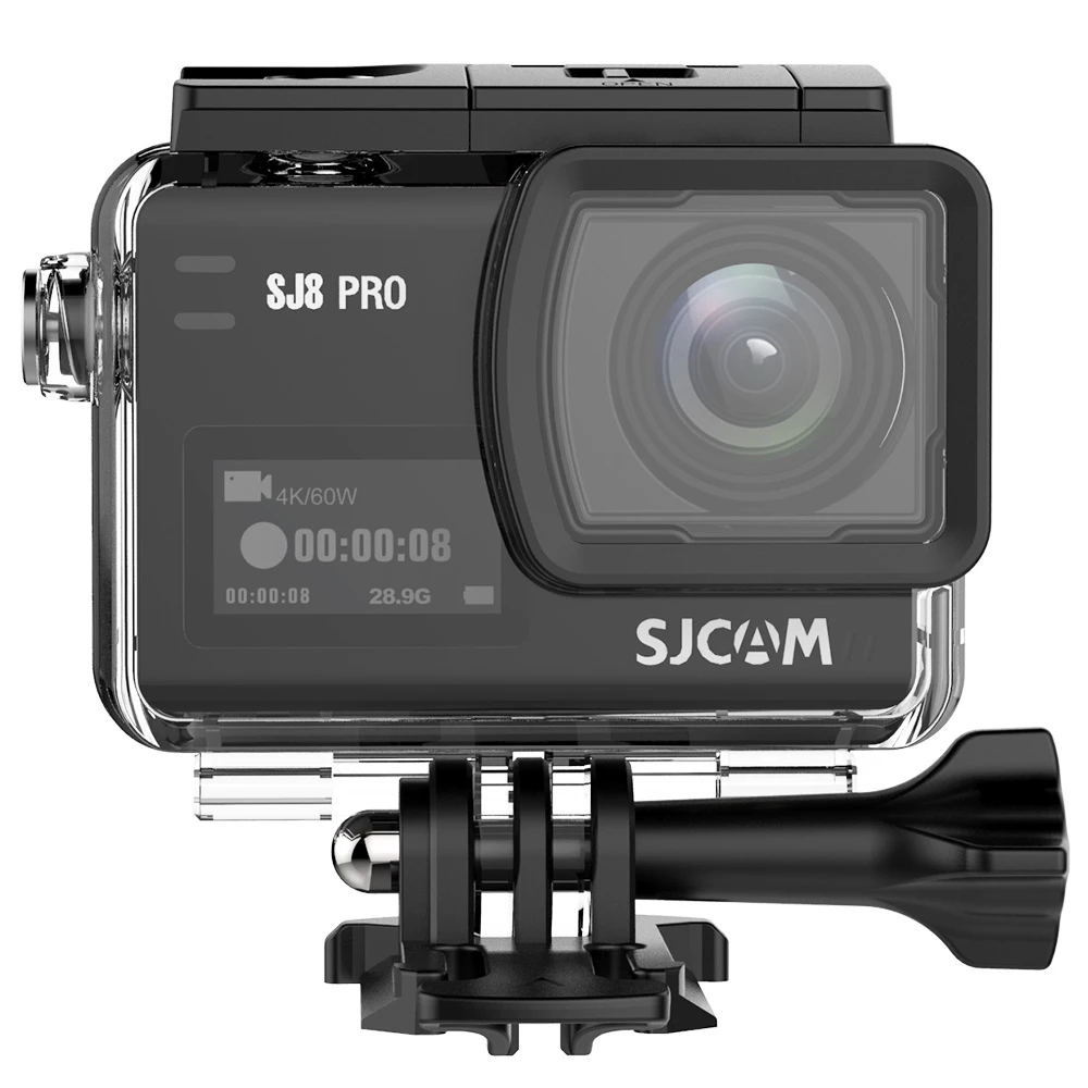 SJCAM SJ8Pro Sports & Action Camera 4K/60FPS Waterproof, WiFi Remote Control Sports DV FPV Camera - Black 1 SJCAM SJ8Pro Sports & Action Camera 4K/60FPS Waterproof, WiFi Remote Control Sports DV FPV Camera - Black