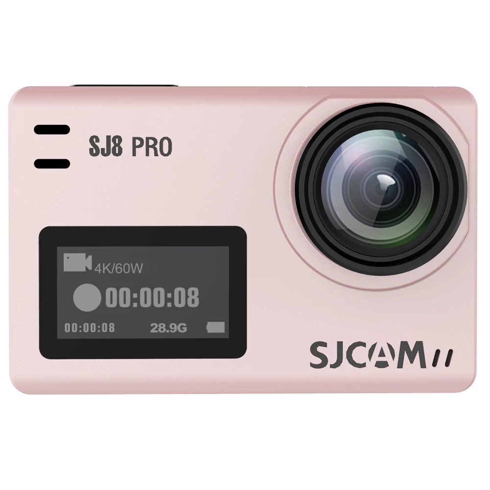 SJCAM SJ8Pro Sports & Action Camera 4K/60FPS Waterproof, WiFi Remote Control Sports DV FPV Camera - Rose Gold 3 SJCAM SJ8Pro Sports & Action Camera 4K/60FPS Waterproof, WiFi Remote Control Sports DV FPV Camera - Rose Gold - Image 3