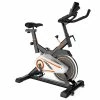 UREVO Indoor Cycling Exercise Fitness Spinning Bike for Home Cardio Workout with Comfortable Seat Cushi