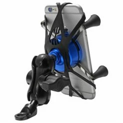 X-type Phone Holder Fit For 4-6" Phone GPS Fixed On E-Scooters Motorcycle Bike - Blue -CN Sports & Outdoors Sales X type Phone Holder Fit For 4 6 Phone Blue 899939