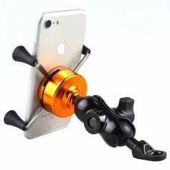 CN Sports & Outdoors Sales -CN Sports & Outdoors Sales X type Phone Holder Fit For 4 6 Phone Gold 899932