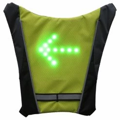 YKBA- B0011 Cycling LED Signals Warning Vest Remote Control USB Charging for running bicycle - Green 10 YKBA- B0011 Cycling LED Signals Warning Vest Remote Control USB Charging for running bicycle - Green -CN Sports & Outdoors Sales YKBA B0011 Cycling LED Signals Warning Vest Green 903748