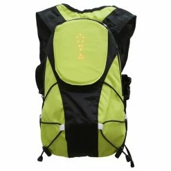YKBB-B0503 5L Backpack Wireless Remote Control With LED Signal Indicator For Outdoor Riding Climbing Hiking for running bicycle - Green -CN Sports & Outdoors Sales YKBB B0503 5L Backpack With LED Signal Indicator Green 903762