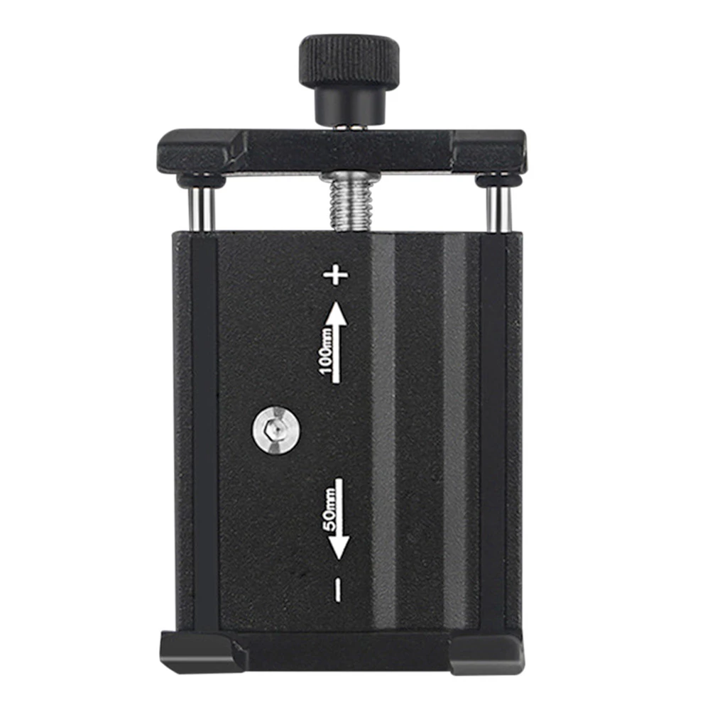 Aluminum Alloy Phone Holder for KUGOO S1 and KUGOO S1 Pro Folding Electric Scooter Bicycle - Black 2 Aluminum Alloy Phone Holder for KUGOO S1 and KUGOO S1 Pro Folding Electric Scooter Bicycle - Black - Image 2