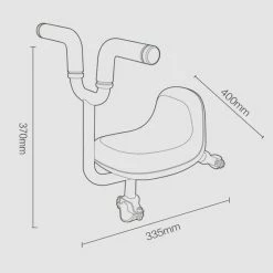Child Seat Kit For Xiaomi Himo V1S & V1 Plus Electric Bicycle - Black 11 Child Seat Kit For Xiaomi Himo V1S & V1 Plus Electric Bicycle - Black -CN Sports & Outdoors Sales child seat kit for xiaomi himo v1s v1 plus electric bicycle black 1571990841166