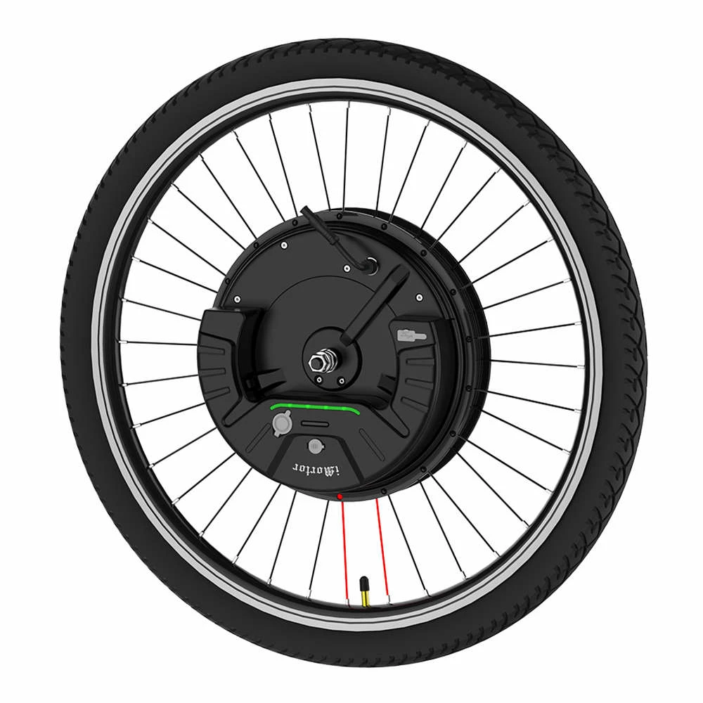 IMortor3 Permanent Magnet DC Motor Bicycle Wheel 26 Inch With App Control Adjustable Speed Mode Disk Break - EU Plug 3 IMortor3 Permanent Magnet DC Motor Bicycle Wheel 26 Inch With App Control Adjustable Speed Mode Disk Break - EU Plug - Image 3