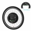 IMortor3 Permanent Magnet DC Motor Bicycle Wheel 26 Inch With App Control Adjustable Speed Mode Disk Break with Extra Battery - EU Plug