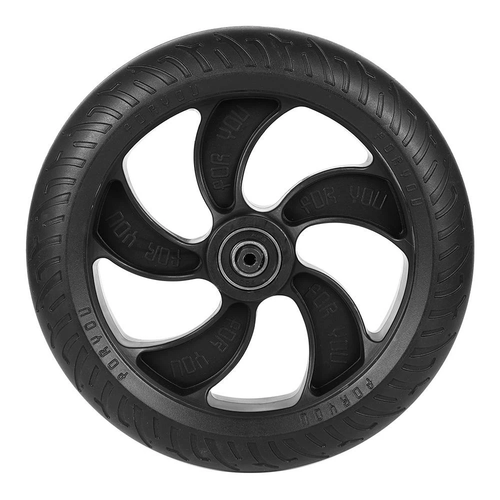 Rear Wheel For KUGOO S1 Folding Electric Scooter Only - Black 1 Rear Wheel For KUGOO S1 Folding Electric Scooter Only - Black