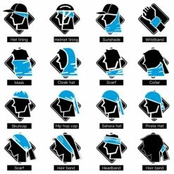 Outdoor Sports Magic Scarf Bicycle Riding Headband Soft Breathable Stain Resistant Design - Random Color 6 Outdoor Sports Magic Scarf Bicycle Riding Headband Soft Breathable Stain Resistant Design - Random Color -CN Sports & Outdoors Sales outdoor sports magic scarf bicycle riding headband blue fire 1571992469247