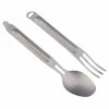 Xiaomi NEXTOOL Outdoor Titanium Alloy Fork Spoon Tableware Set - Silver