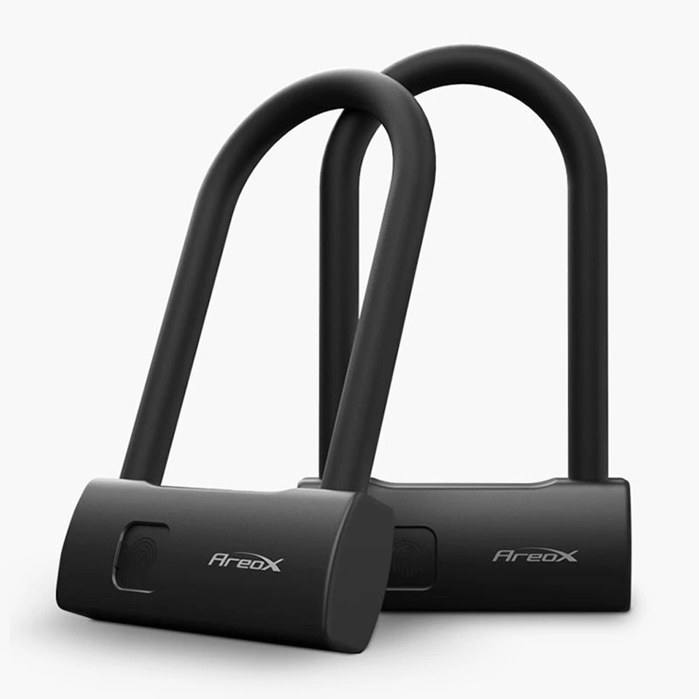 AreoX U8 Smart Fingerprint Waterproof U-lock for Bicycle Motorcycle by Xiaomi Youpin - 11.81 inch 2 AreoX U8 Smart Fingerprint Waterproof U-lock for Bicycle Motorcycle by Xiaomi Youpin - 11.81 inch - Image 2